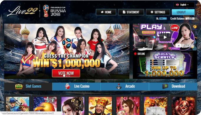 Live22 Malaysia