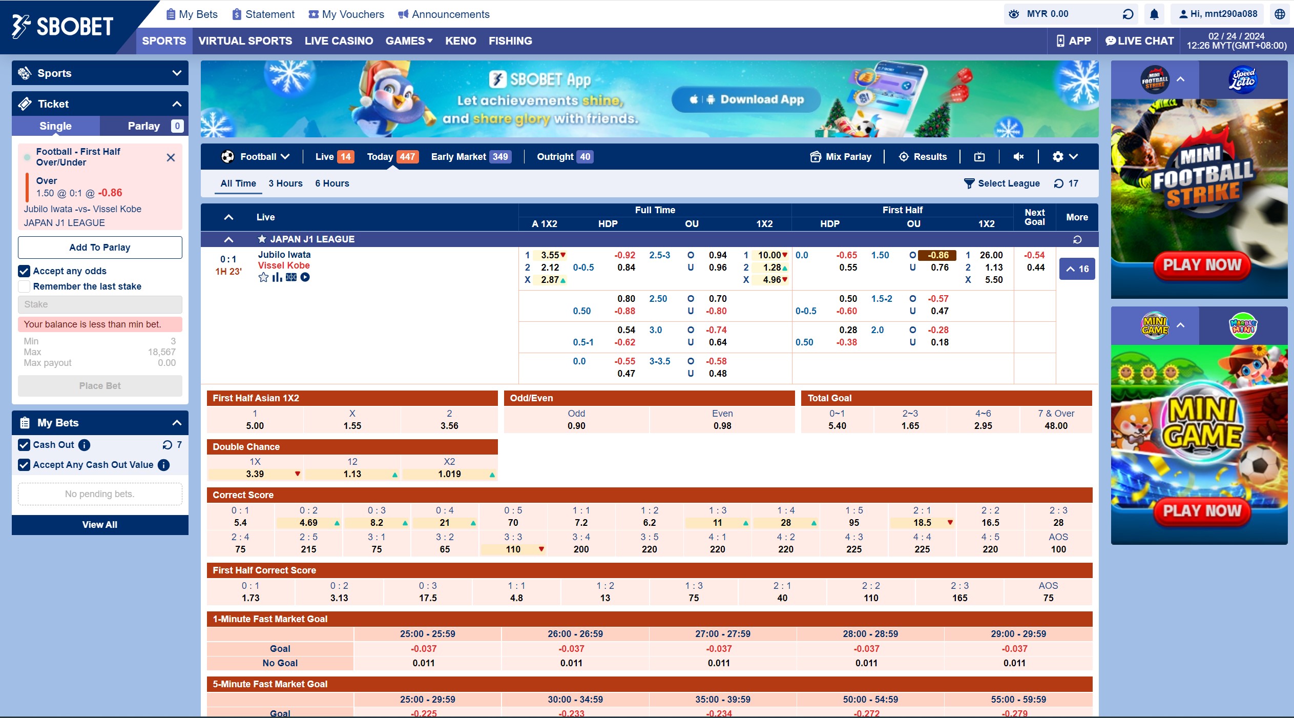 Sbobet Malaysia